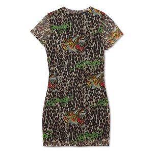 ❤️Ed Hardy Leopard Tee Dress! Y2K!!